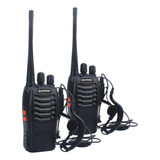 Kit 10 Radio Comunicador Profissional Baofeng Bf-888s Ht Uhf