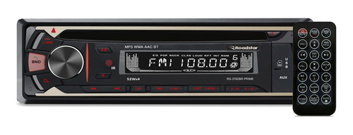 Radio Mp3 Cd Player 1 Din Rs-3760br Bt Usb 4x52w C/controle