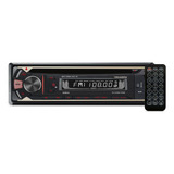 Radio Mp3 Cd Player 1 Din Rs-3760br Bt Usb 4x52w C/controle