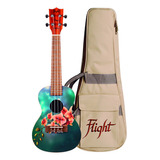 Ukulele Flight Concierto Auc-33 Orchid 