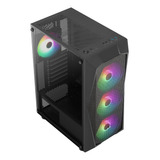 Gabinete Aerocool Falcon Vidrio Templado Argb Fan 120 X 4