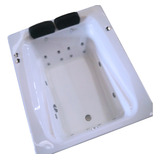 Jacuzzi Max Mat 130x110x45 14 Jets 1 Hp Acrílico Única !!!