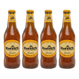 Cerveza Clara Kross Pale Ale Golden Chilena Pack 4pzas 330ml
