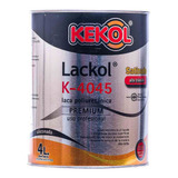 Plastificado Pisos Laca Solvente Madera Kekol K4045 4 Lt