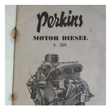 Manual Usuario Motor Diesel Perkins Serie 6-305 Mantenimient