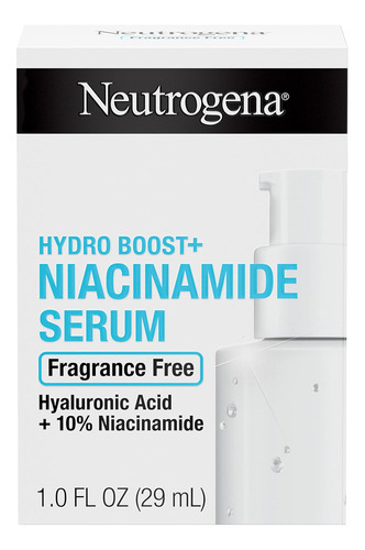 Neutrogena Hydro Boost + Suero De Niacinamida Para Rostro Co