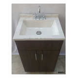 Gabinete Mueble Moderno P Baño Lavabo Ovalin Tarja C Llaves 