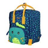 Mini Mochila Infantil Sammies Cooper Dino Verde