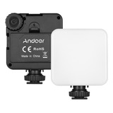Andoer Km-72b Mini Luz Led Para Fotografía Y Vídeo Rgb