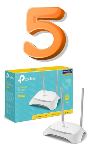 Kit 5 Wisp Router Tp-link Tl-wr840n Ultima Version