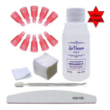 Kit Removedor Uv Broches Toallitas Wipes Repujador Semi