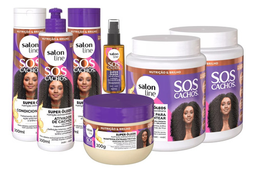 Sh+cond+ativ+oleo+masc+2xcreme 1kg Super Oleos Salon Line