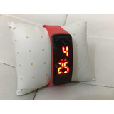 Reloj Digital Deportivo Led Silicona Running + Estuche 