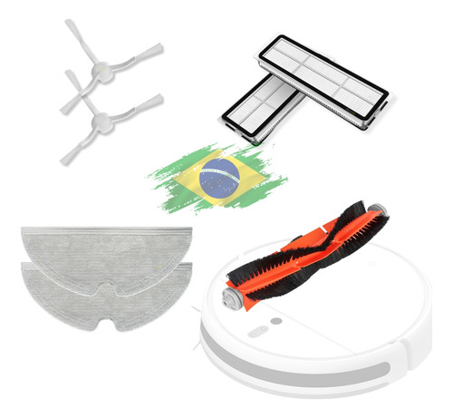 Kit Peças Substituição Aspirador Robô Xiaomi Mop Mijia 1c 2c