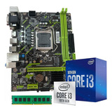 Kit Intel Core I3 10100 10ªger Com Vídeo Integrado 16gb Ddr4