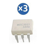 Pack 3 Opto Triac Moc3021 Dimmer Arduino Pic, Dip-6