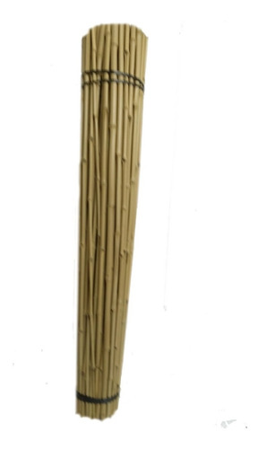 Tutor De Bambu Natural Estaca Planta 100 Cm Com 6 Unid