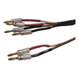 1.5 Mts + 2 Mtrs Cable Audio 12 Awg Ofc   Bi-wiring