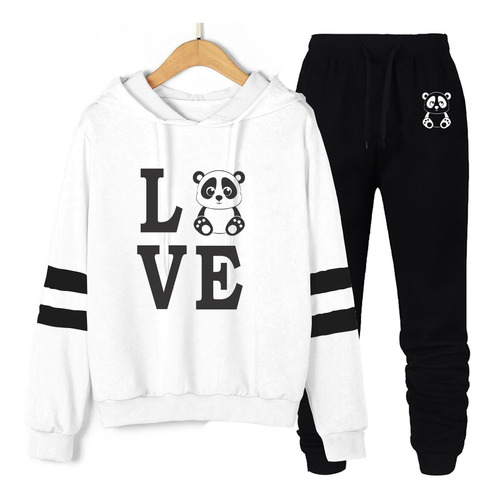 Conjunto Moletom Calça E Blusa De Frio Tumblr F09 Love