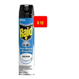 Insecticida Raid S/olor X 12 Unidades