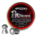 Balines Fox Destroyer 6,35 X150 Aire Comprimido 25,46 Grains