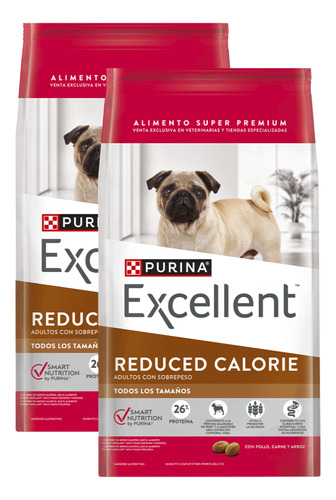 Excellent Reduced Calorie 2 X 15 Kg (30 Kg) - Happy Tails