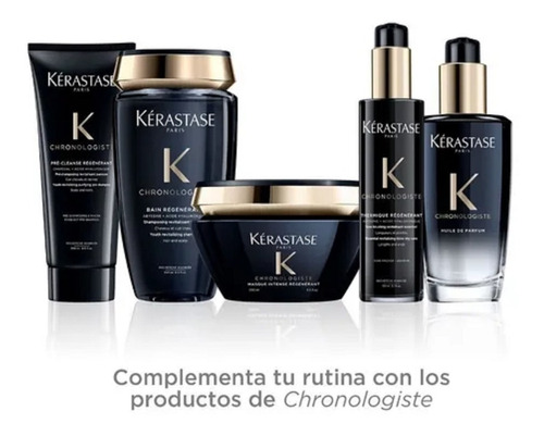 Envio Gratis Combo Kit Kerastase Chronologiste- 5  Productos