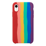 Capa Arco Íris Orgulho Colorida Compatível Com Todos iPhone