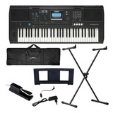 Teclado Yamaha Arranjador Psr E473 + Kit