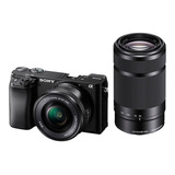 Camara Digital Mirrorless Sony Alpha A6100 Sel55210 Sel1650