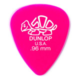 Púas Delrin 500 0.96 Pack X 12 Unidades Jim Dunlop 41r 0.96 Color Rosa Chicle