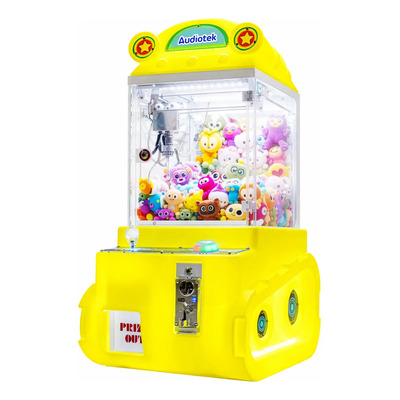 Maquina Garra Peluches Mini Doll Caza Luz Led Sonido Tankman Color Amarillo | MercadoLibre