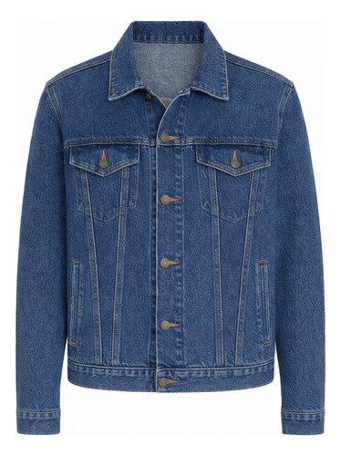 Gap ® Icon Chamarra Vaquera Mezclilla Flex Hombre Con Bolsos