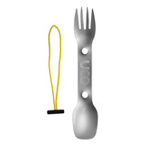 Cuchara-tenedor-cuchillo Acampar 3 1 De Titanio Spork