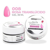 Gel Uv Led Cherimoya 30ml Rosa Translucido 008