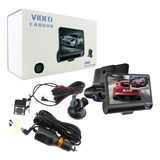 Dash Cam Dvr Lcd 4  3 Cámaras / Trasera/ Frontal E Interna 