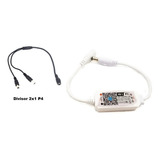 Dimmer Wifi Led Controlador Conector P4 12/24v + Divisor 2x1