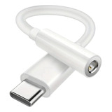 Adaptador De Auriculares 3.5 Usb-c Para Samsung S24 S23 Mike