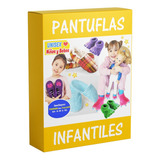 Patrones Pantuflas Bebes Y Niños Garras Pdf A4 Tamaño Real