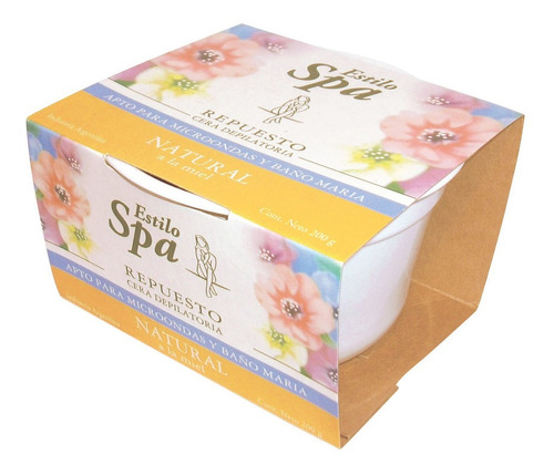 Spa Cera Depilatoria Pote X200 Natural