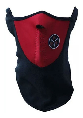 Mascaras De Neopreno Negro Azul Rojo Motociclista 5 Piezas