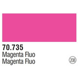 Tinta Magenta Fluorescent 70735 Model Color Vallejo Modelimo