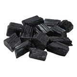 Cristales De Turmalina Negros Piedra Spera En Granel, 1/2 Lb