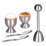 Utensílios De Cozinha Para Abridor De Ovos Cozidos De 5 Peça