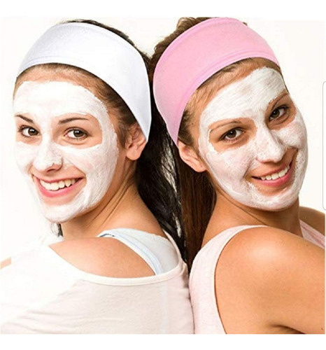 12 Diadema Toalla Balaca Spa Maquillaje Facial Skin Care