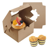 Victree Caja Individual Para Cupcakes - 25 Piezas Porta Cart