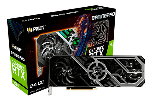 Placa De Video Pci-e 24gb Gddr6 Palit Gaming Pro Rtx 3090