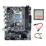 Placa Base X79+cable Cpu+ E5 2420+cable De Conmutador Lga135