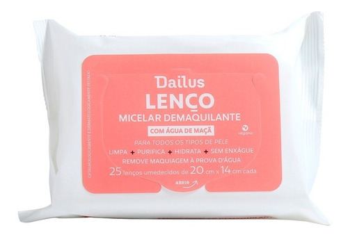 Dailus Lenço Micelar Demaquilante