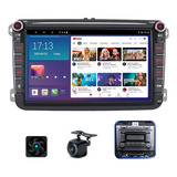 Auto Estereo Pantalla Carplay Con Gps Bt 8 Pulgadas Para Vw